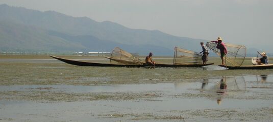 Fishermen on the Inle Lake