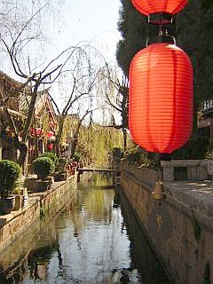 In the streets of Lijiang