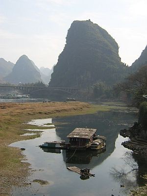 Views of the Yangshuo landscape