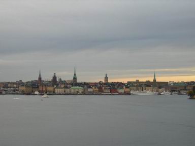 Stockholm from the ferry