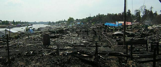 Muara Muntai devastated