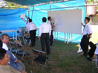 Counting of the votes