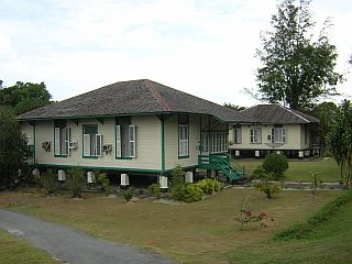 Stilted house where Cornelia's mum once lived