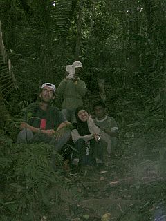 Bird counting in the dark jungle of Lore Lindu