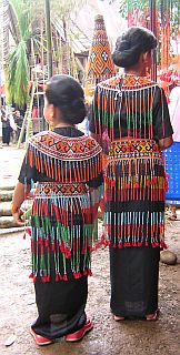 Toraja traditional ceremonial clothing