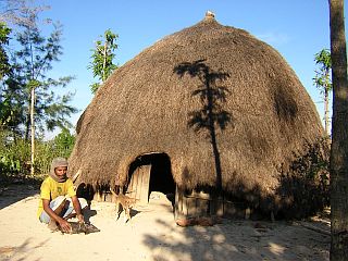 Traditional house around Soe