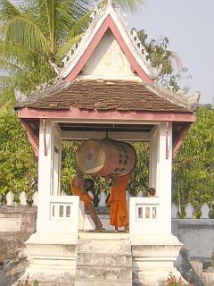 Monks at work