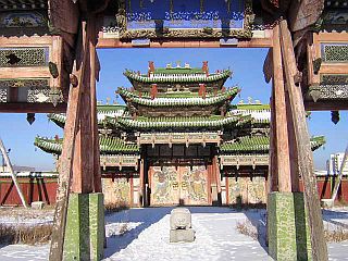 Palace from Bogd Kahn in Ulaan Bator