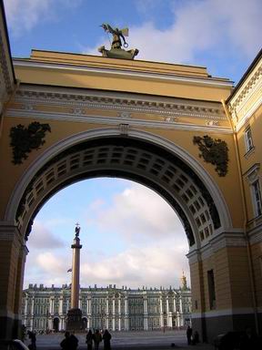 Winter Palace from the gallery