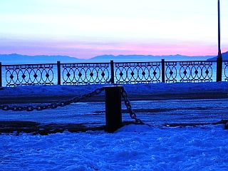 The colourful Baikal Lake