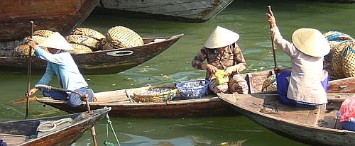 Floating market