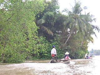 Boats on the Mekong